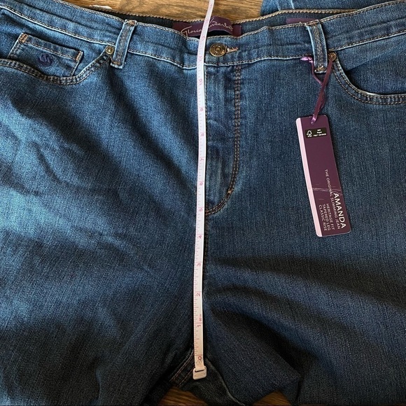 NWT Gloria Vanderbilt Amanda classic fit 16short - Picture 7 of 8